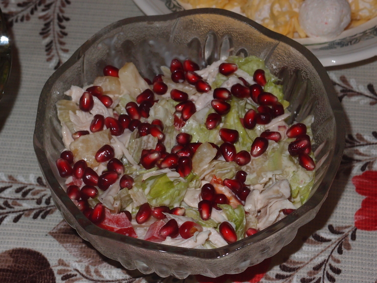 Меню на новогодний стол 2014