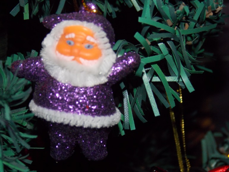 И мы украсили наш дом!!!