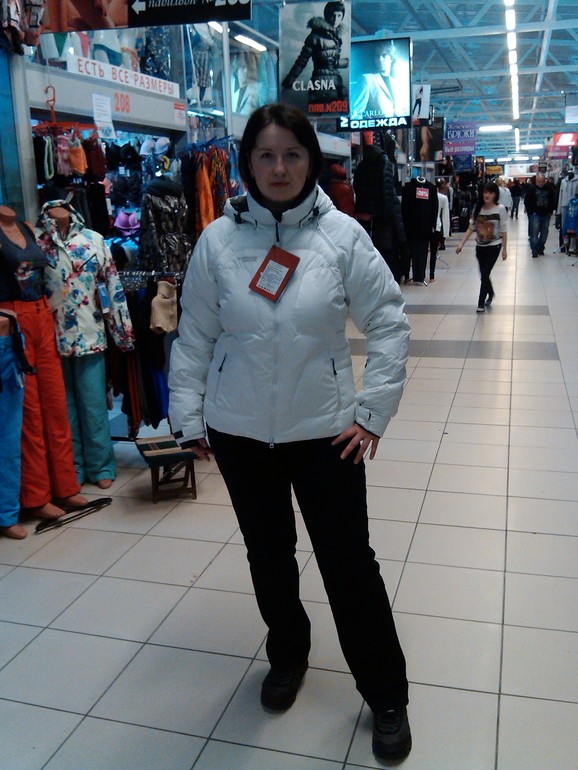 Мой пуховичек.