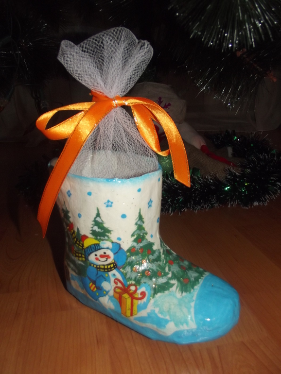 Новогодний сапожок