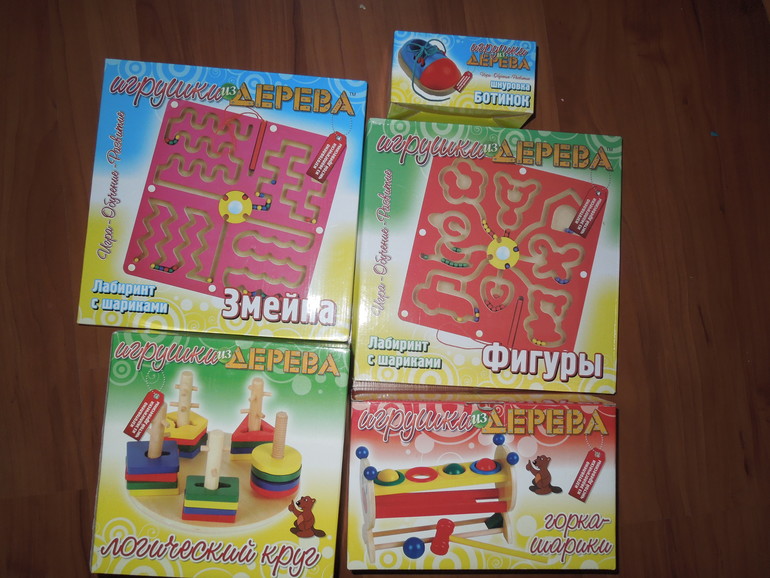Деревянные игрушки новые МДИ
