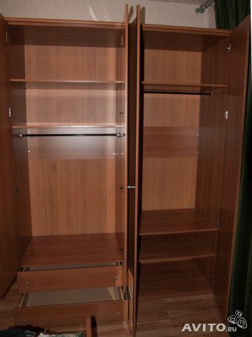 Продаю спальню (ШКАФ + ДВУХСПАЛЬНУЮ КРОВАТЬ). ПОДОЛЬСК!