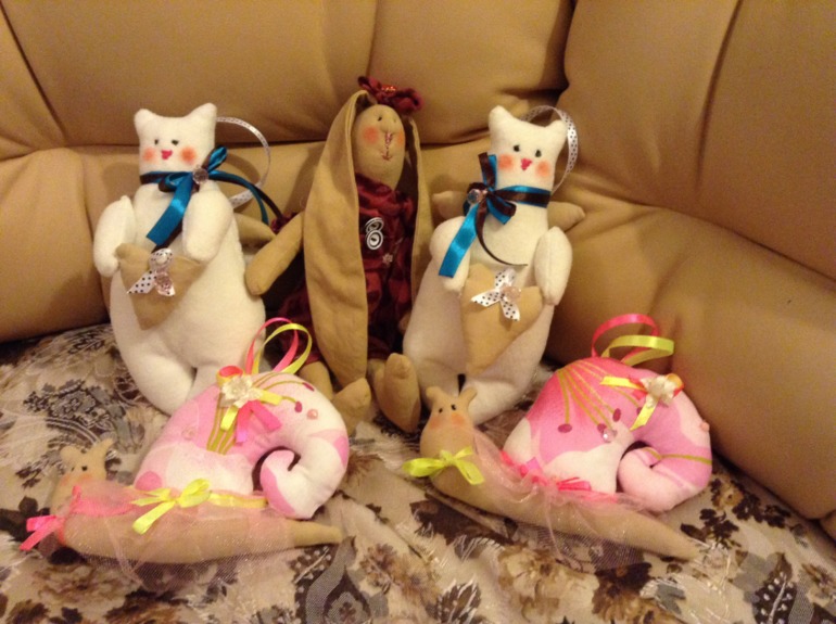 Мои первые Тильды!!! Шила на подарки! Оцените!