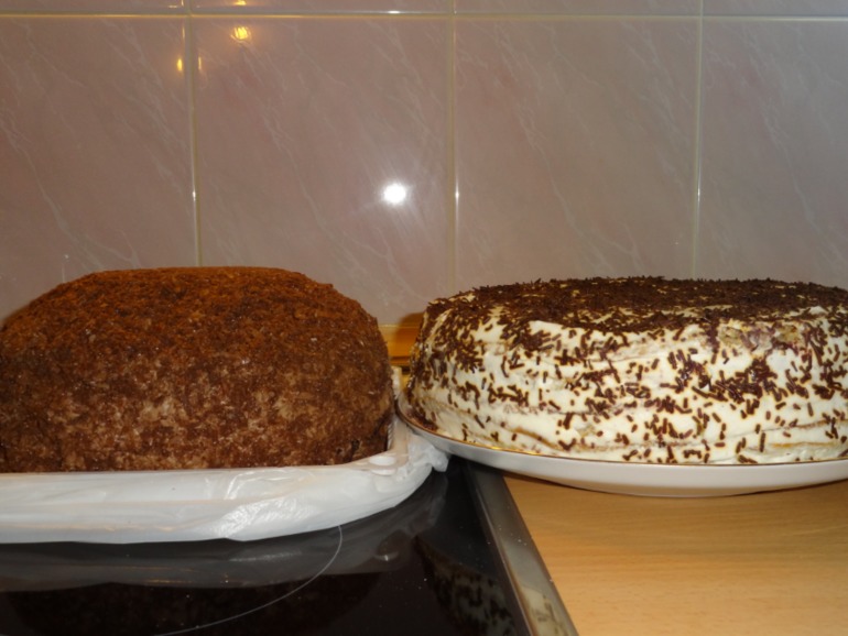 Два моих торта на Новый год
