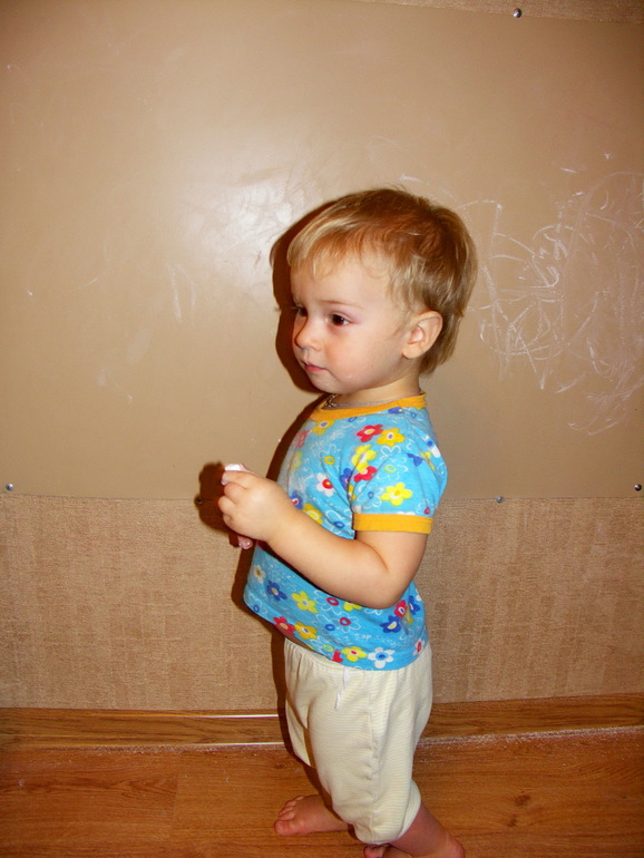 Сынок,что ты рисуешь?-Мяу:)