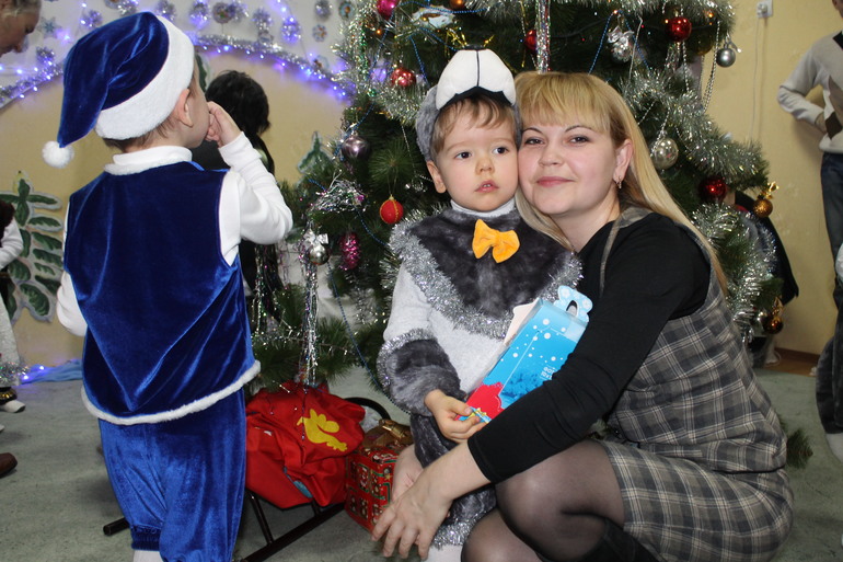 Елка в детском саду.