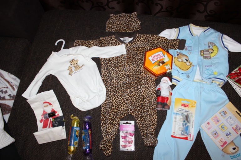 Наша посылочка от Снегурочки....Secret Santa