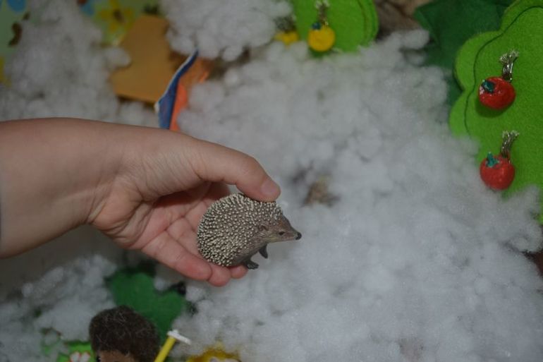 Зимняя полянка