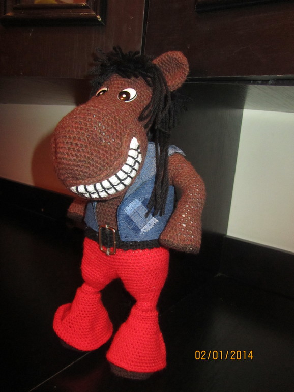 вот такой символ 2014 года у меня получился))))))