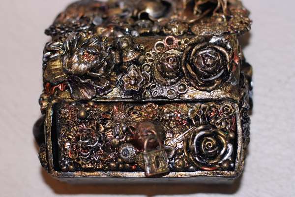 шкатулка для украшений) первый БОЛЬШОЙ опыт