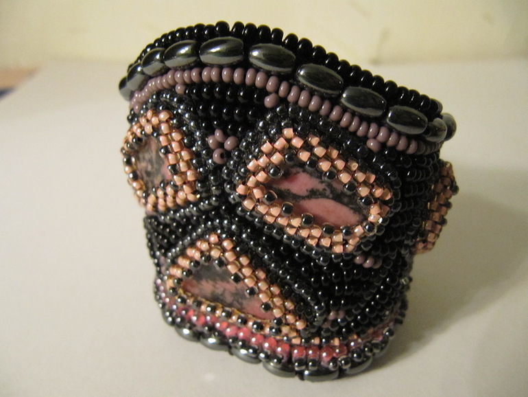 Косыночка "Мятушка" и браслет-оберег