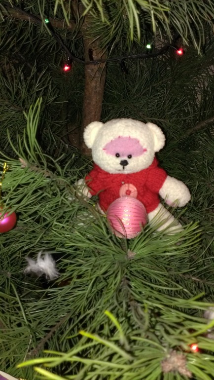 Мишка, первая игрушка крючком