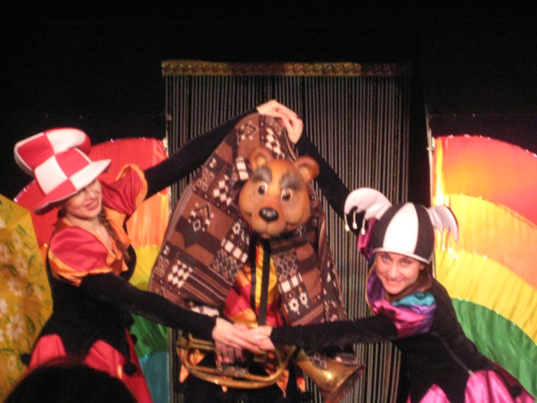 спектакль "Колобок" в театре "Альбатрос"