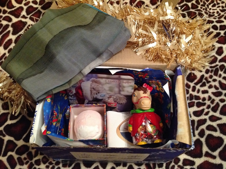 Моя посылочка :)