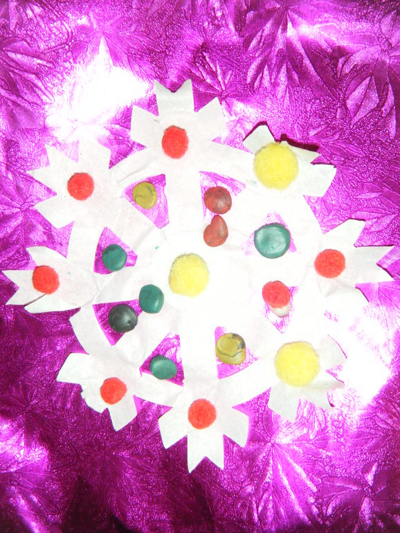 Наши новгодние поделки