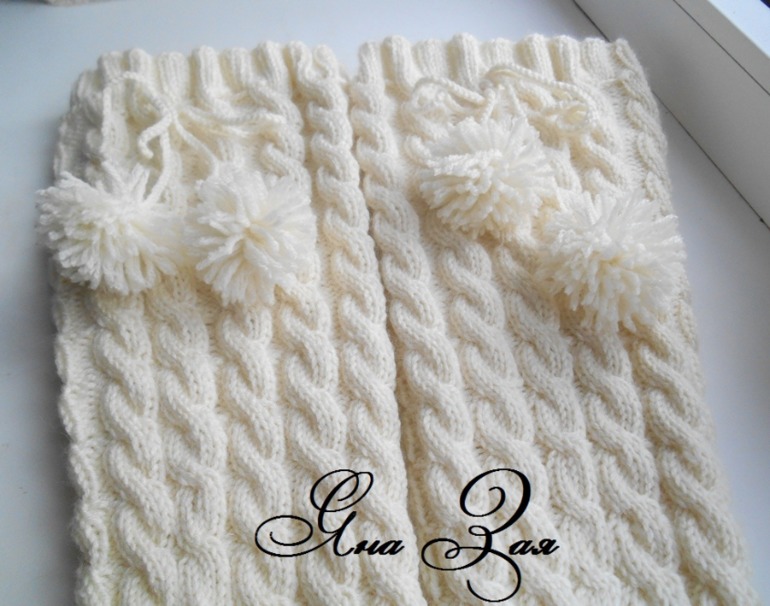 Молочные гольфы-чулки!