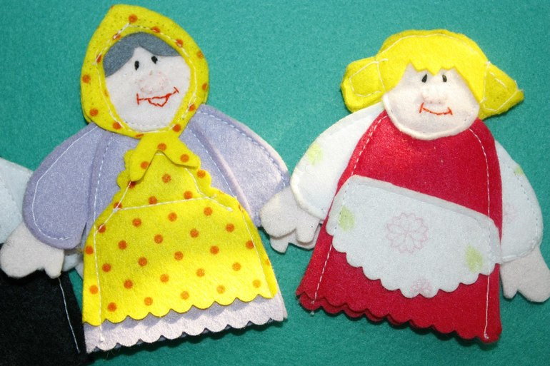 Игрушки своими руками.Фетровая еда.Пальчиковый театр