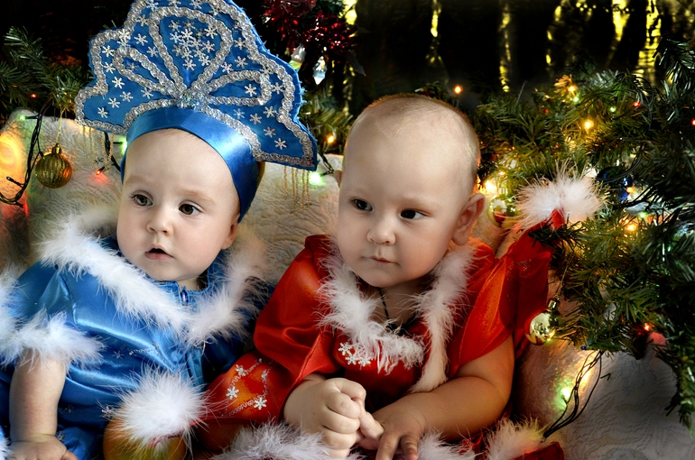 Дед Мороз и снегурочка)))