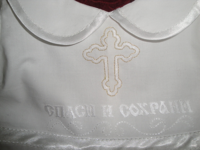 КРЕСТИЛЬНОЕ ПЛАТЬЕ