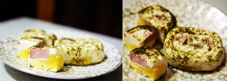 Я сегодня варила яйца с сосисками