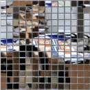 Зеркальный фартук