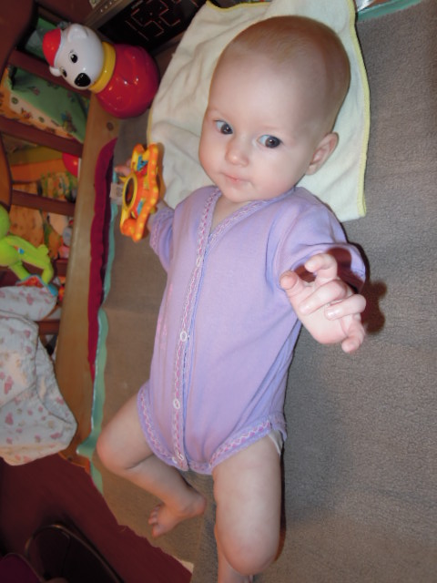 Моей Дюймовочке 4 месяца