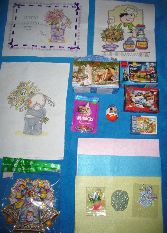 Моя новогодняя посылочка!!!!!!!