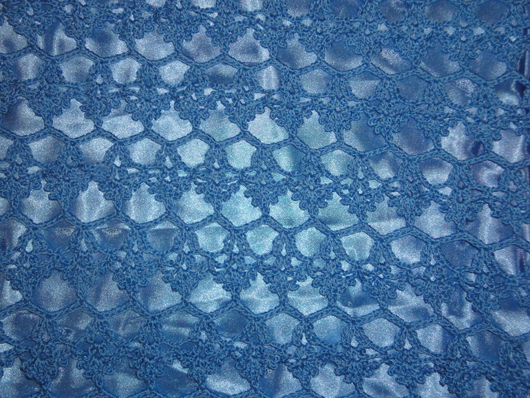 Ажурное платье крючком)))