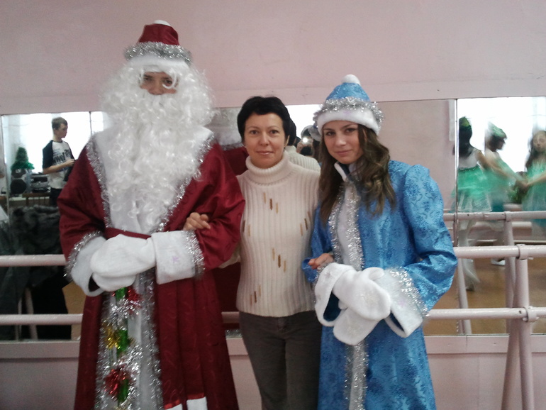 А вот и Снегурочка