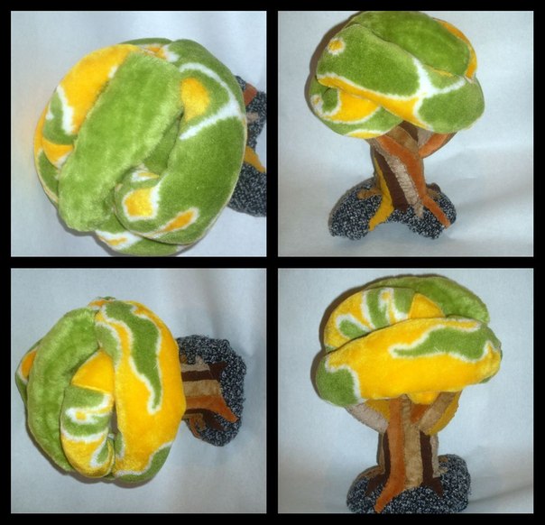 МК текстильное дерево