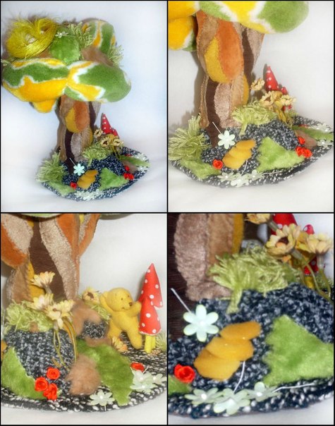 МК текстильное дерево