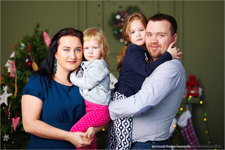 Новогодняя фотосессия.