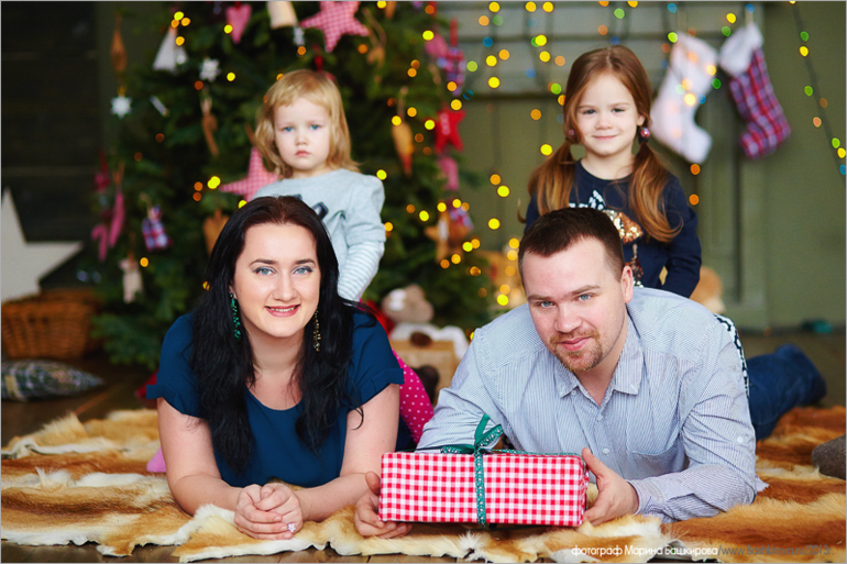 Новогодняя фотосессия.
