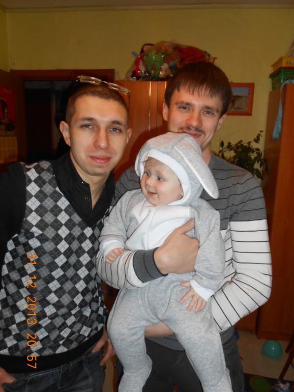 Первый Алискин Новый Год!