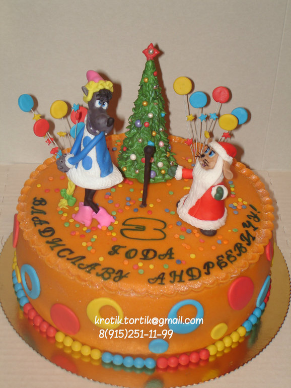 торт Ну погоди (Новогодний)
