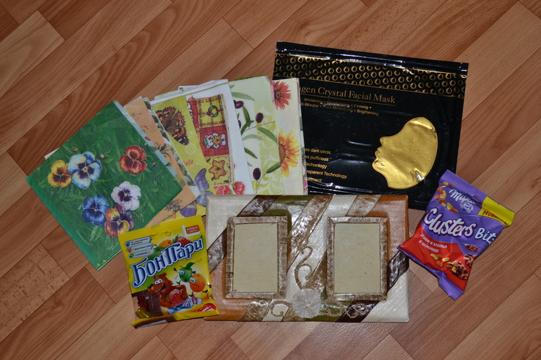 И мы с подарочками к Новому году!!!