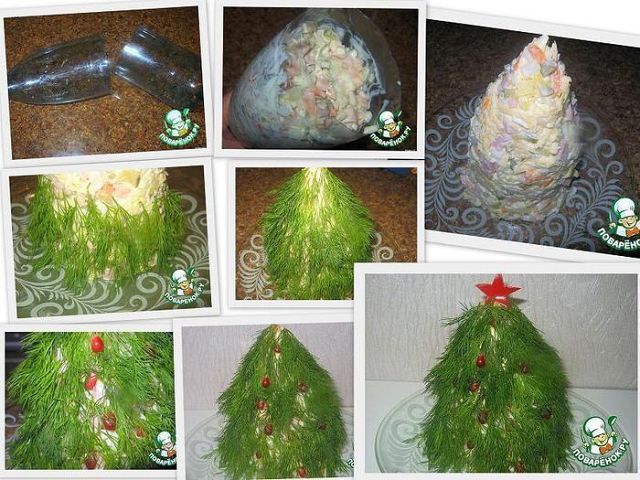 УКРАШАЕМ БЛЮДА К НОВОМУ ГОДУ!