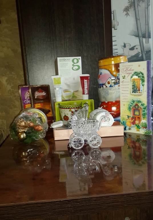 Я получила посылку от снегурочки!!!!!!!!!!!!!!!!!!!!!!!