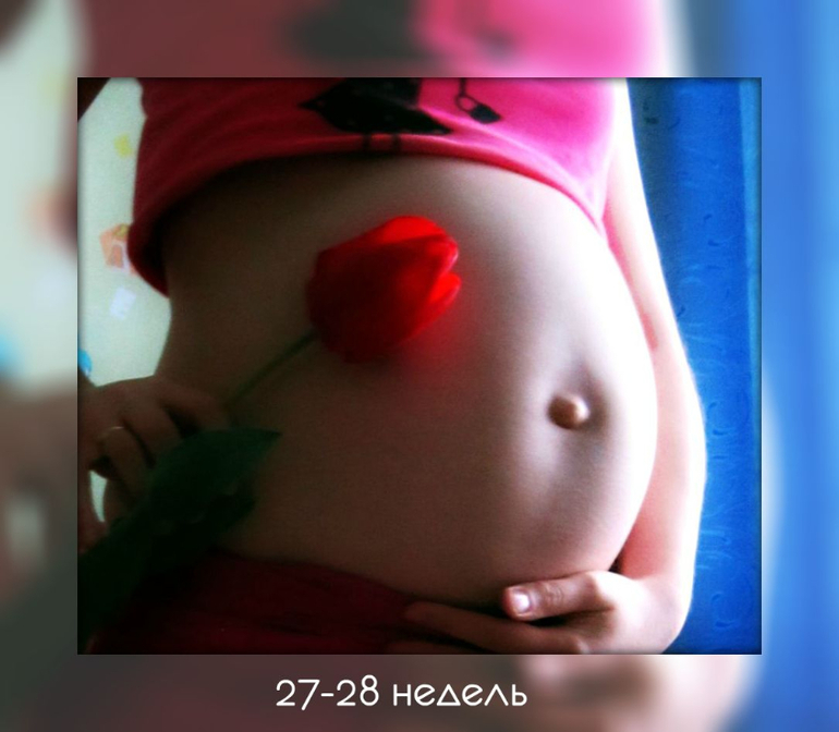 Мои 27-28 недель)