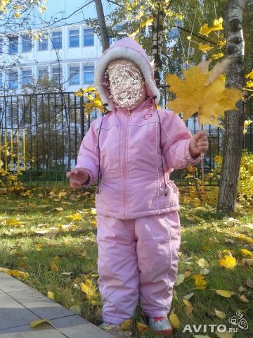 Демисезонный комплект, костюм 80