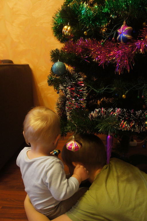 в гостях