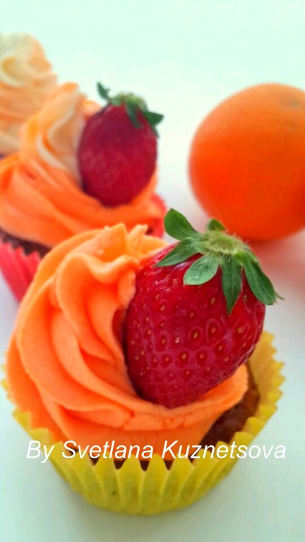 Carrot cupcake Морковные капкейки с грецким орехом!