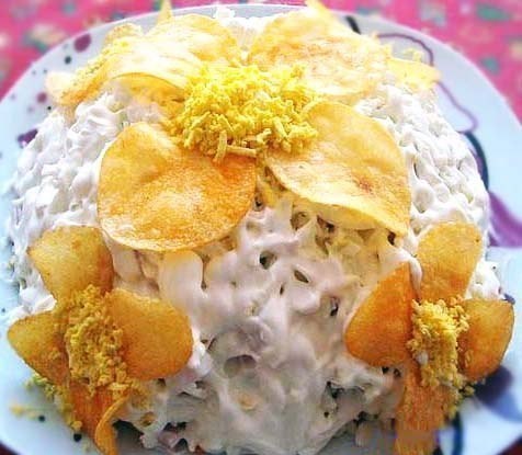Слоеный салат