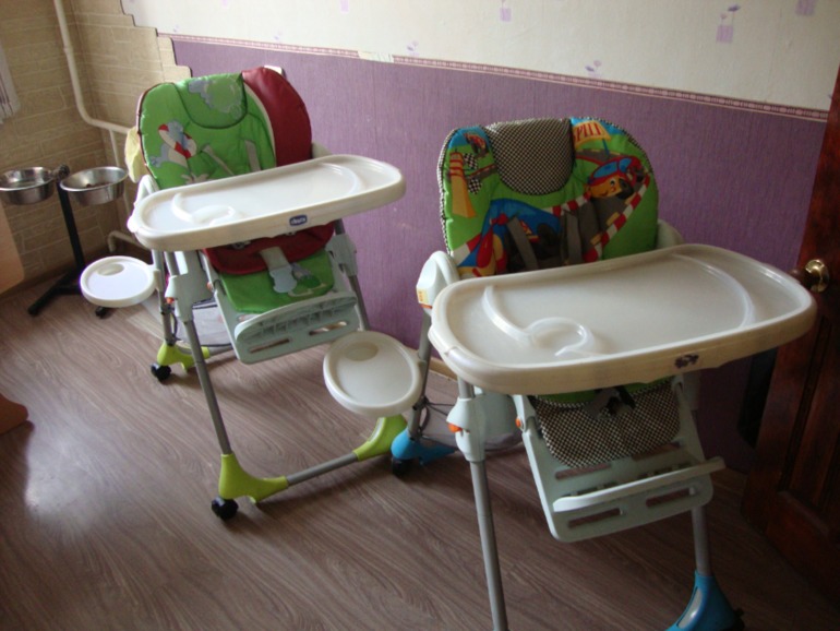 Стульчик chicco polly 2 шт.