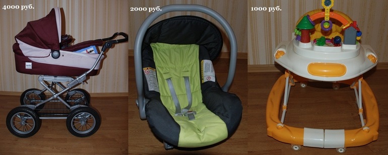 Коляска Inglesina,Kресло Brevi,Ходунки