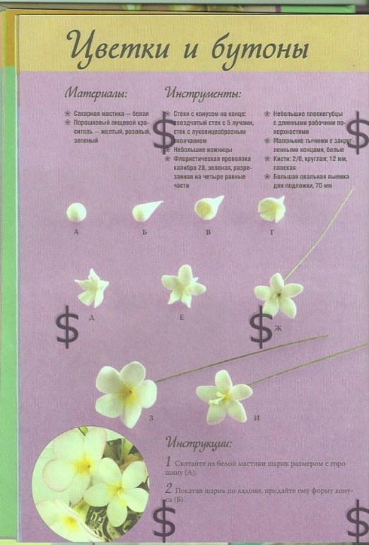 Книжечка с мк по цветам