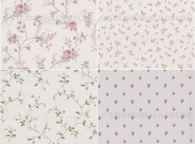 Обои из коллекции Fleuri Pastel