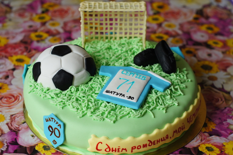 тортик для чемпиона;))