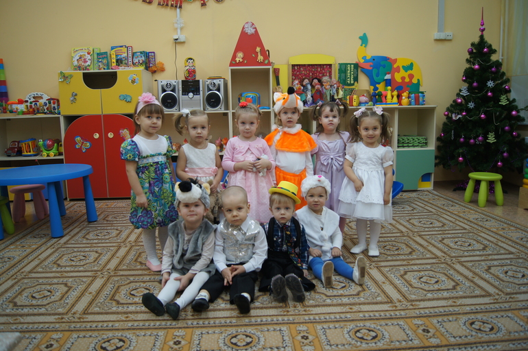 НГ в садике