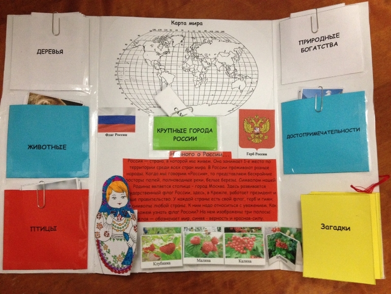 Lapbook Россия